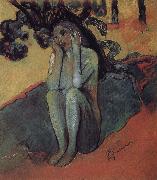 Paul Gauguin Brittany Eve oil